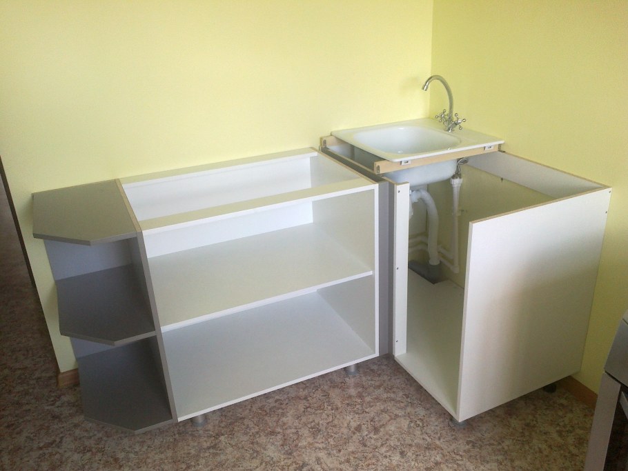 Сборка модульной кухни