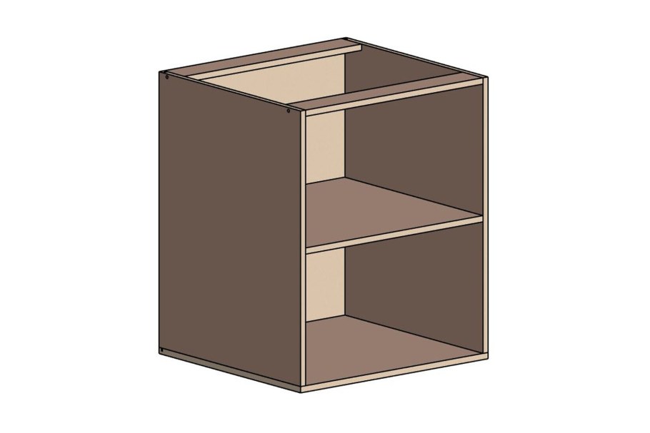 Корпуса кухонных шкафов без фасадов