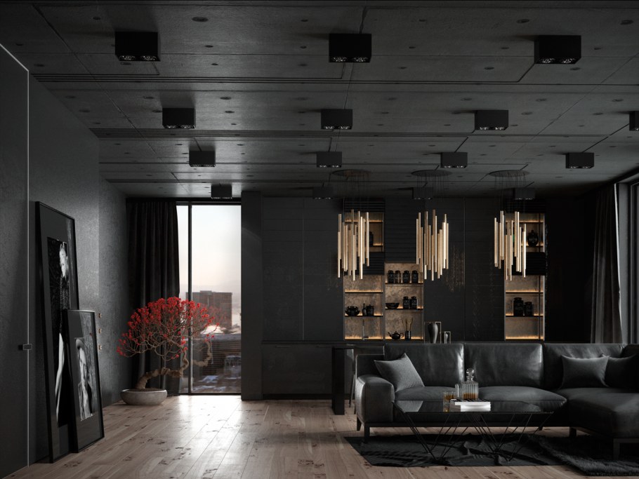 Интерьер лофт