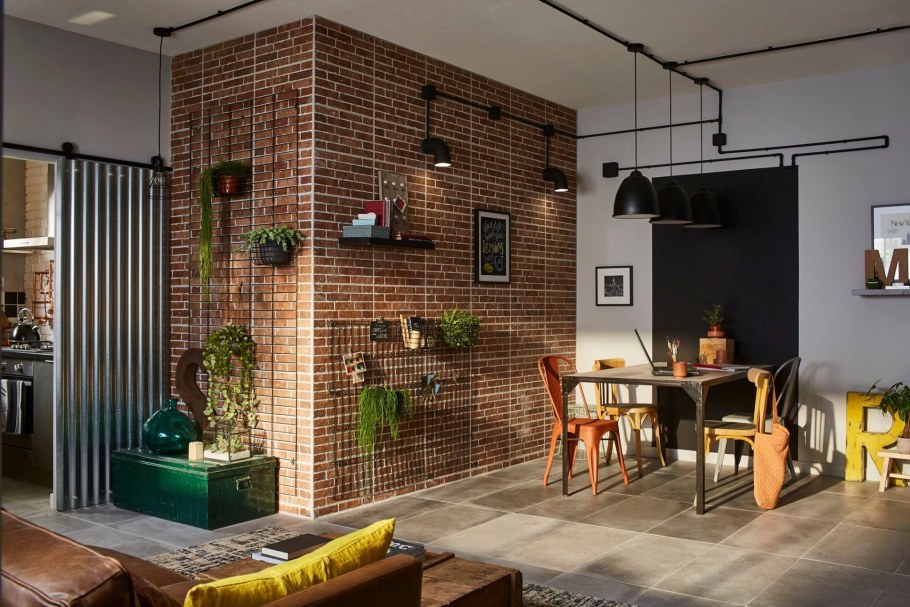 Табурет в стиле лофт