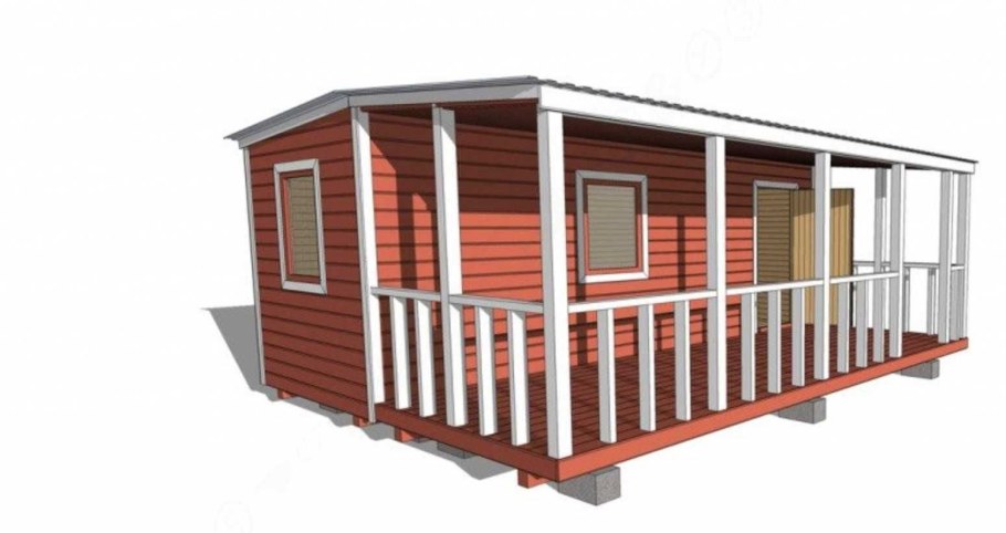 Летний домик для дачи