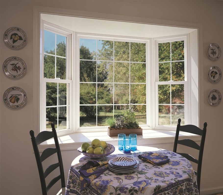 Эркерные пластиковые окна