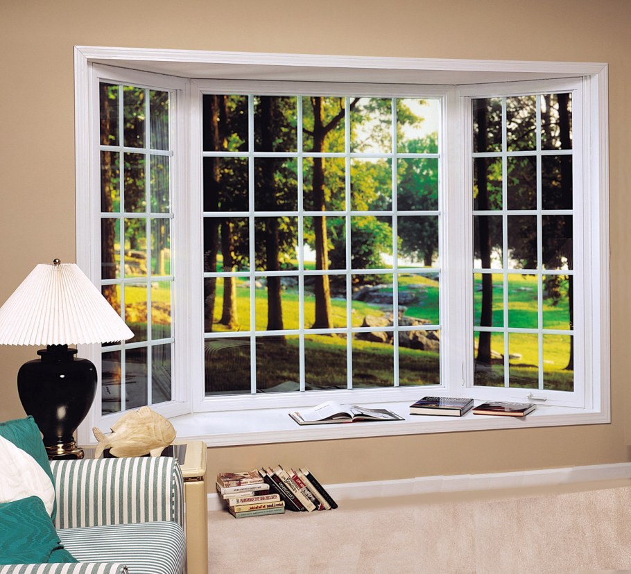 Английское окно пластиковое