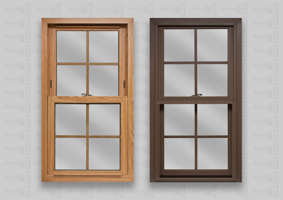 Деревянные английские окна