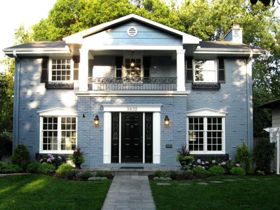 Дом в колониальном стиле США