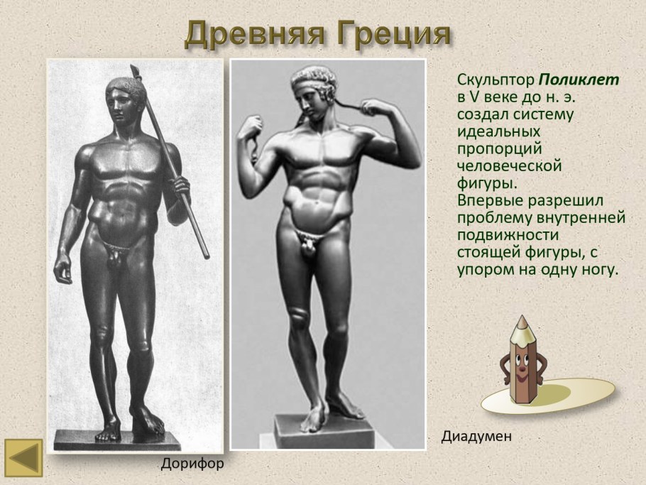 Контрапост анатомия