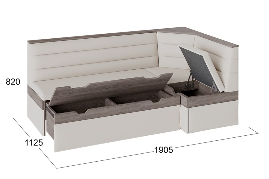 Угловая скамья Прайм #80325140