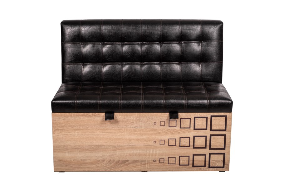 Кухонный диван секрет-4 со спальным местом (Браун капро)