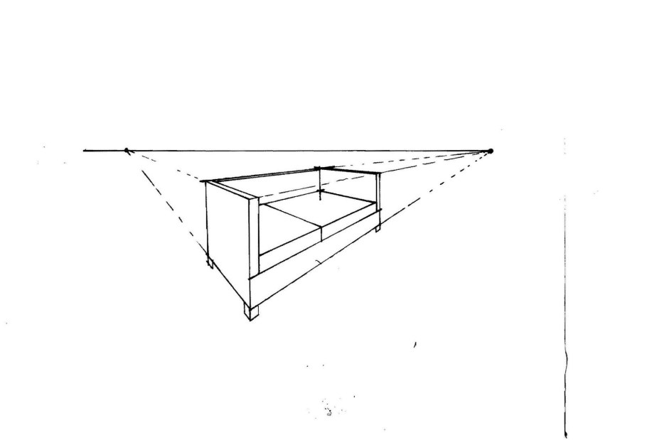 Угловая перспектива мебель
