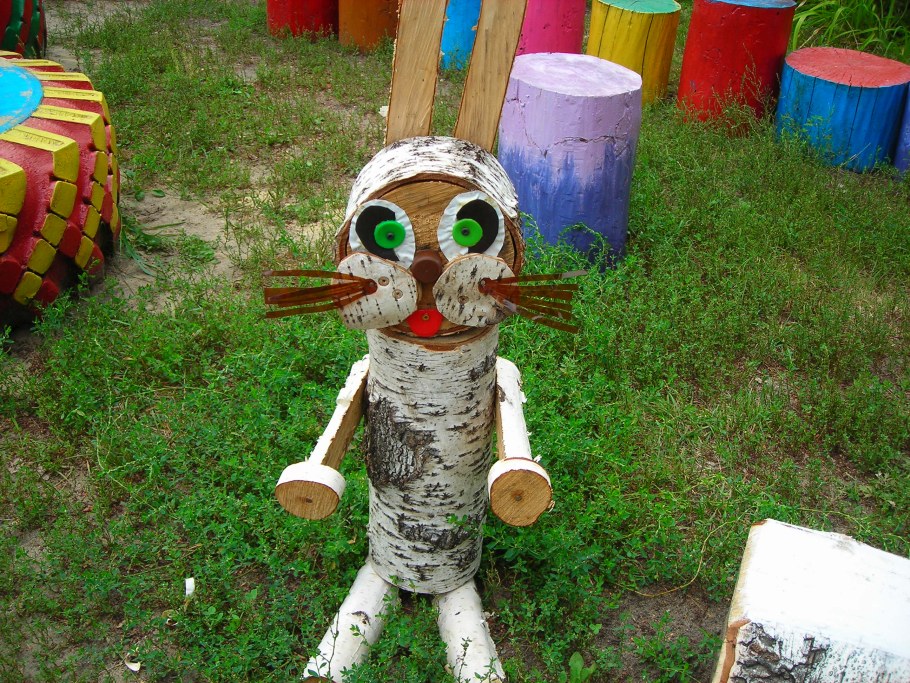 Поделки из спилов дерева в детский сад
