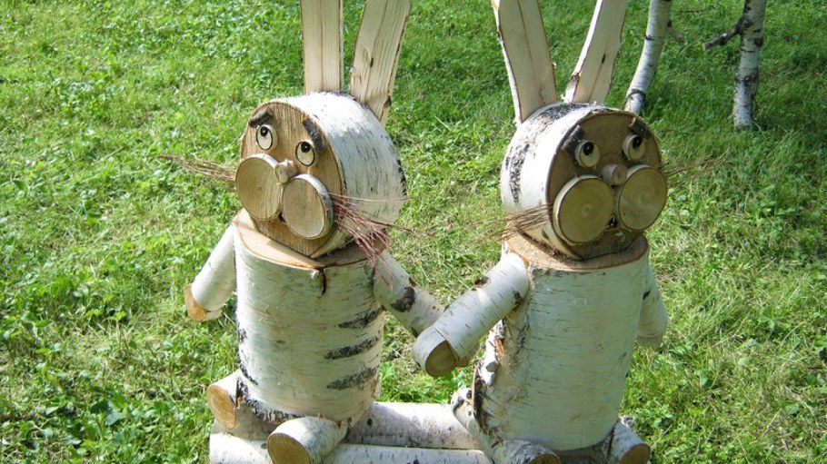 Поделки из бревен