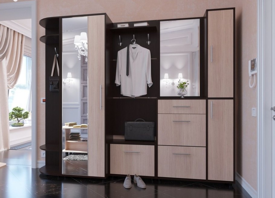 Ясень шимо светлый и дуб сонома