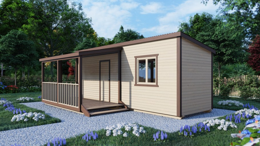 Бытовка строительная внутри