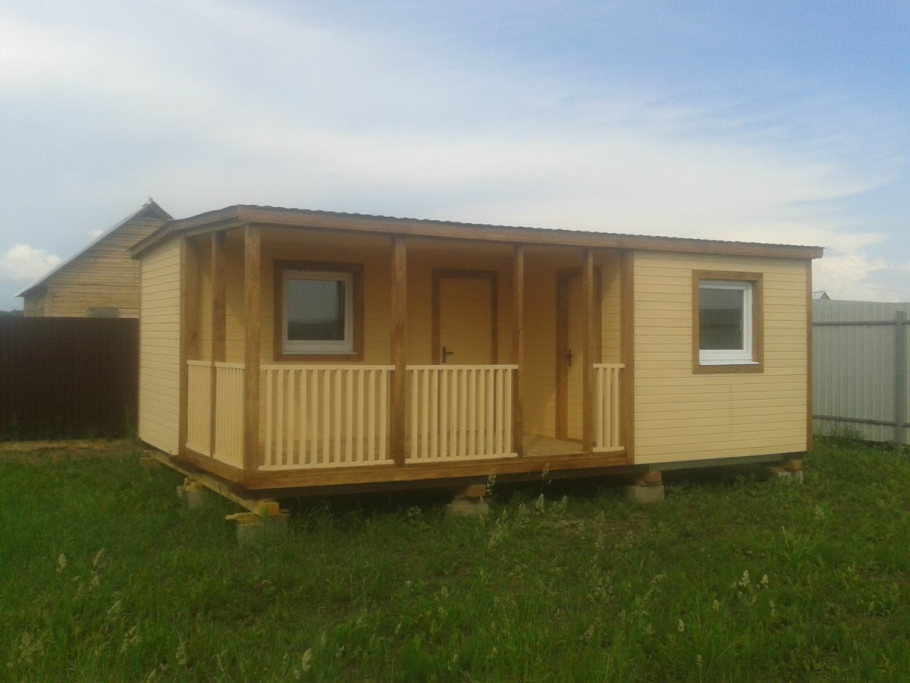 Бытовка Дачная 2х2 двускатная