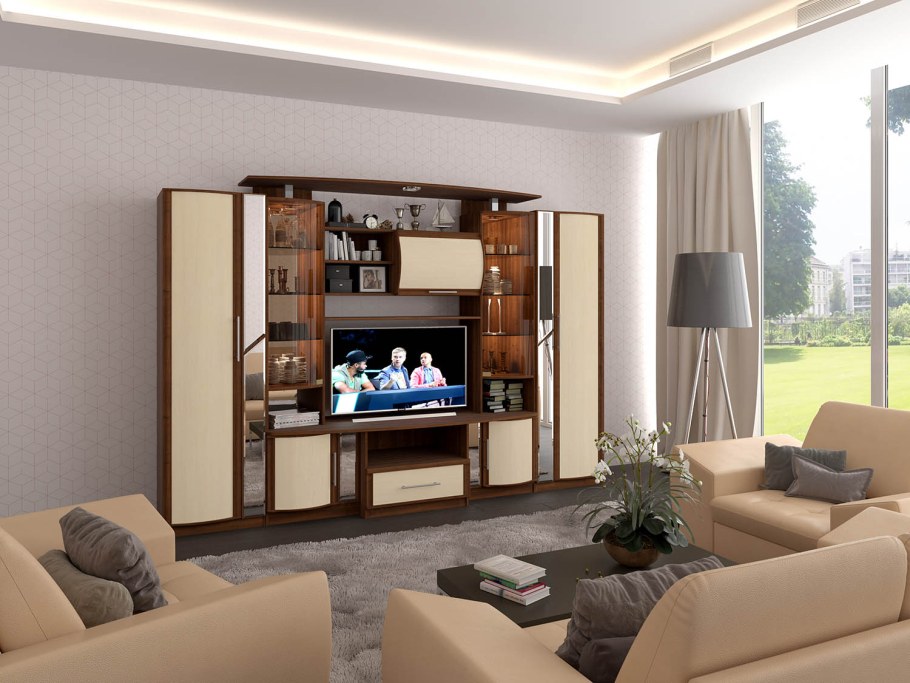 Стенка Кристина Ижевская мебельная фабрика