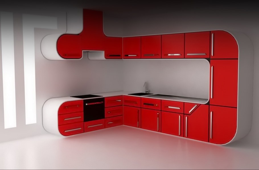Самые необычные кухонные гарнитуры