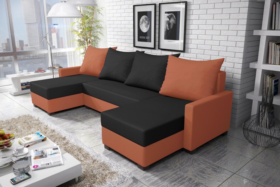 Диван буквой п