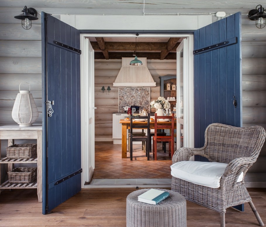 Дача в стиле Сканди