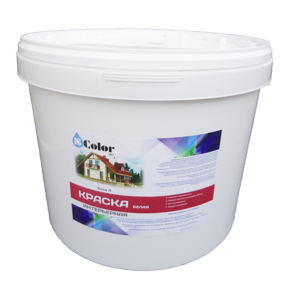 Водоэмульсионная краска для стен моющаяся