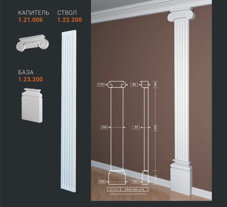 Ампир лепнина