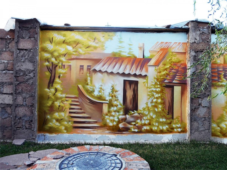 Художественная роспись фасадов