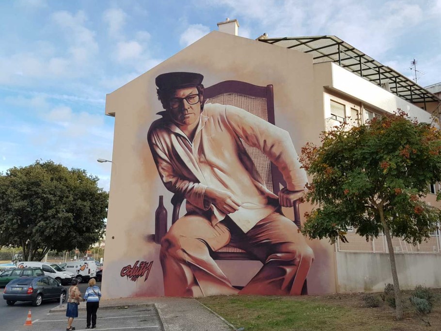 Живопись на стенах домов