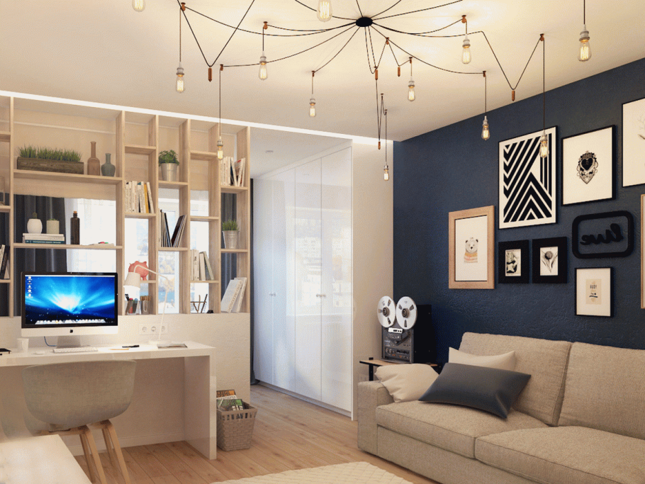 Необычная планировка комнаты