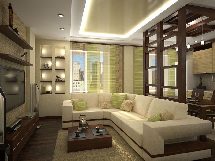 Гостиная комната план