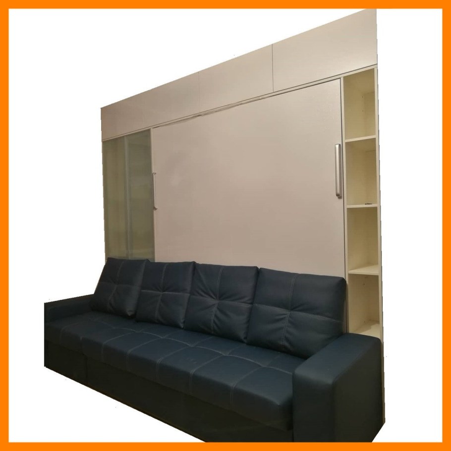 Шкаф-кровать диван трансформер TRANSMEB блюз