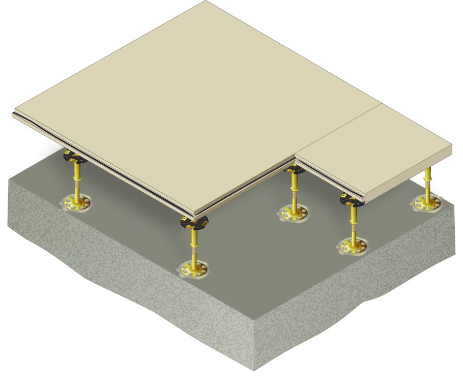 Фальшпол Kingspan модель rg2 600x600x23mm