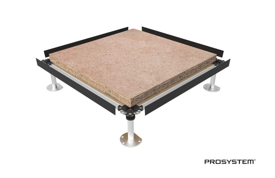 Плита для фальшпола кальциево-сульфатная 600х600х38мм