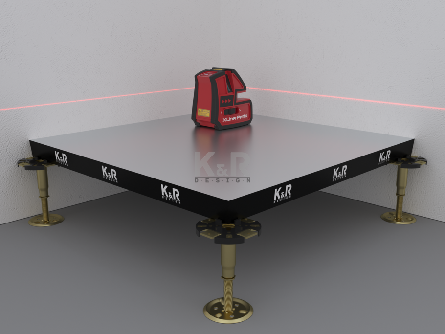 Панель фальшпола 40-3 ВГС 600х600х40мм