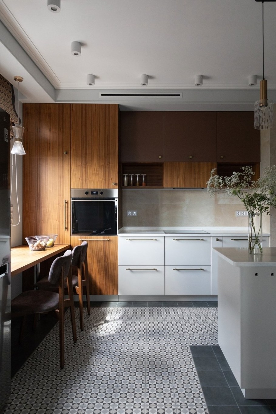 П образные кухни