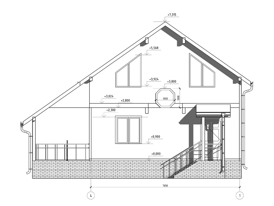 Строительный проект дома