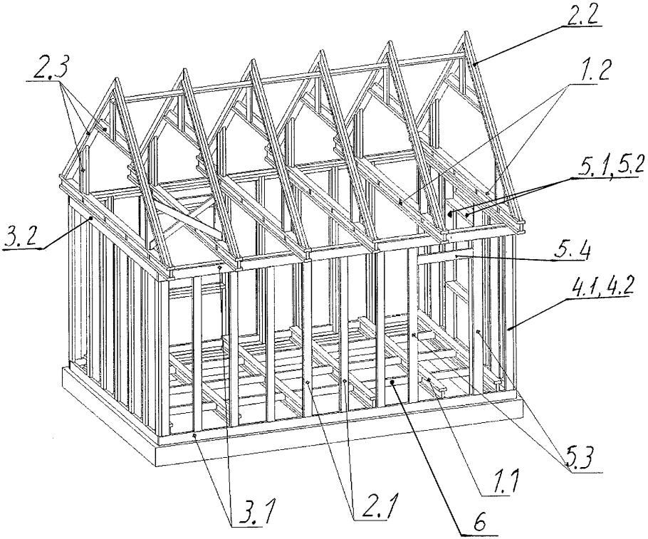 Шаг стоек под ОСБ 1250х2500