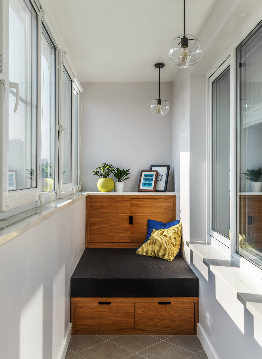 Узкий балкон