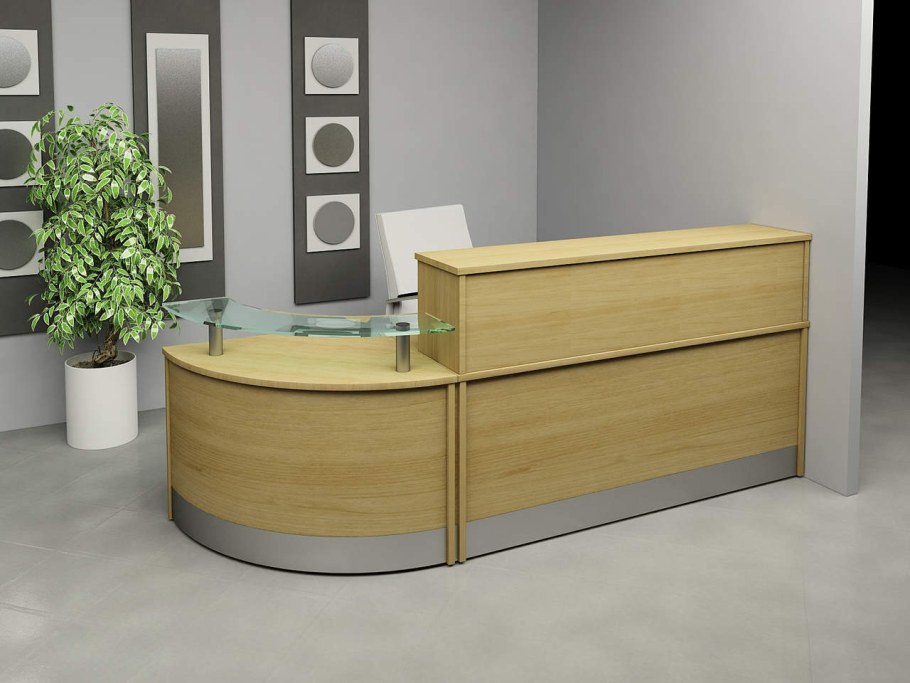 Стойка-ресепшн 2000*600 эконом -1 стойка.ру