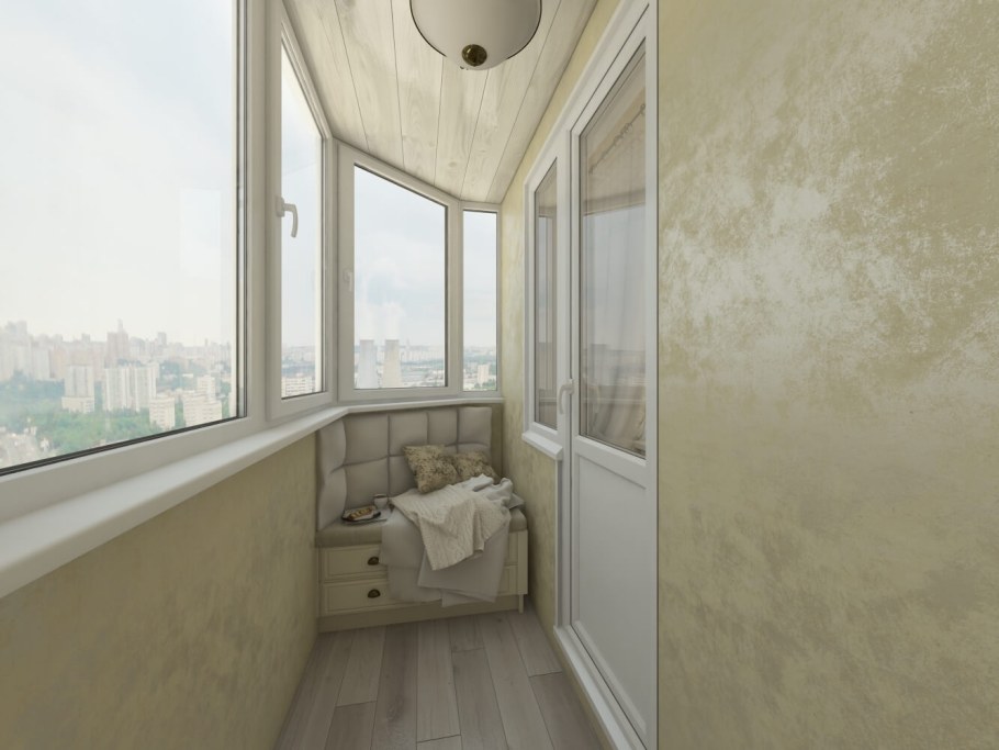 Loggia венецианская штукатурка