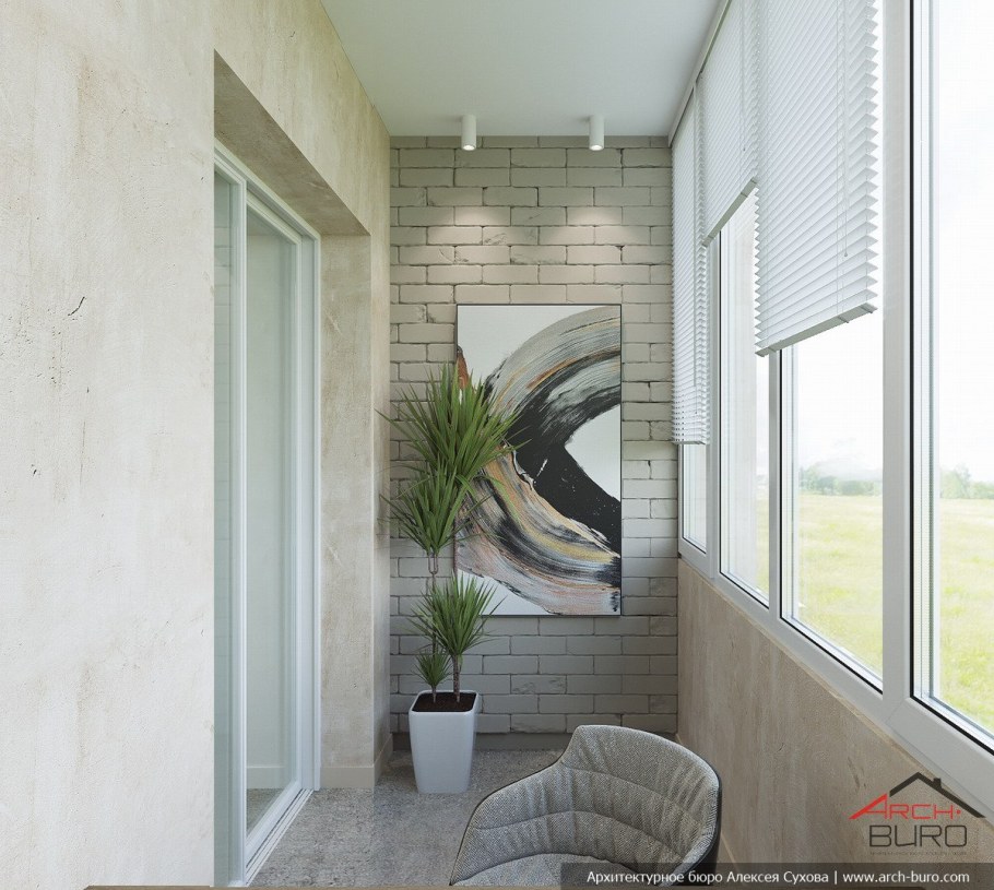 Loggia венецианская штукатурка