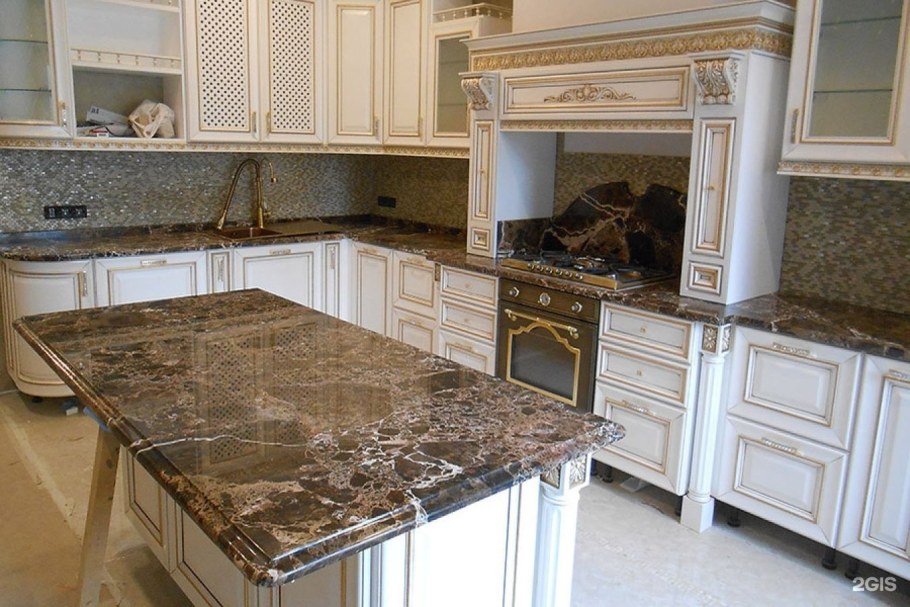 Бриллиант белый столешница Скиф