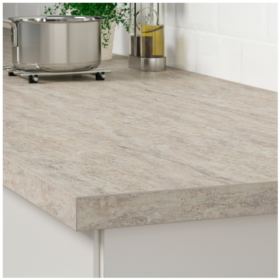 Столешница СЭЛЬЯН икеа белый под камень