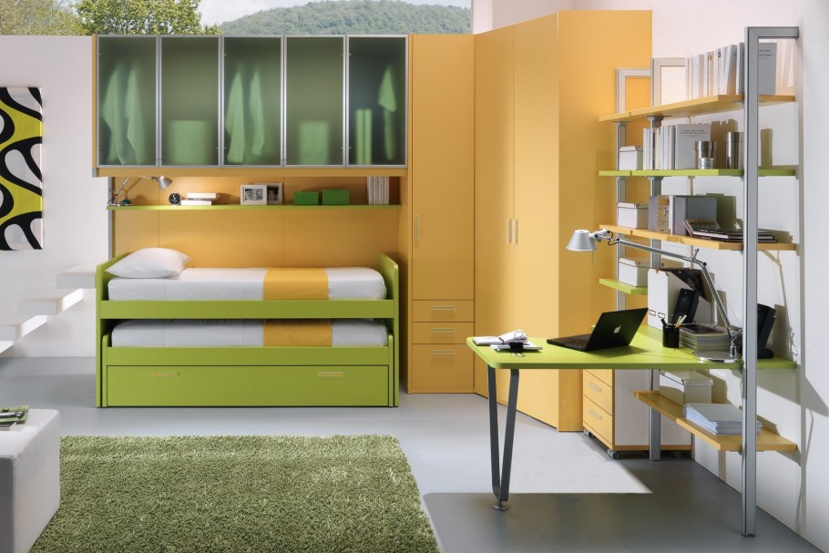 Кровать трансформер для двоих детей