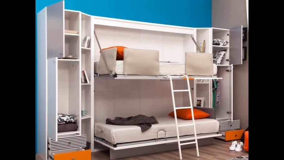 Смарт кровать двухъярусная