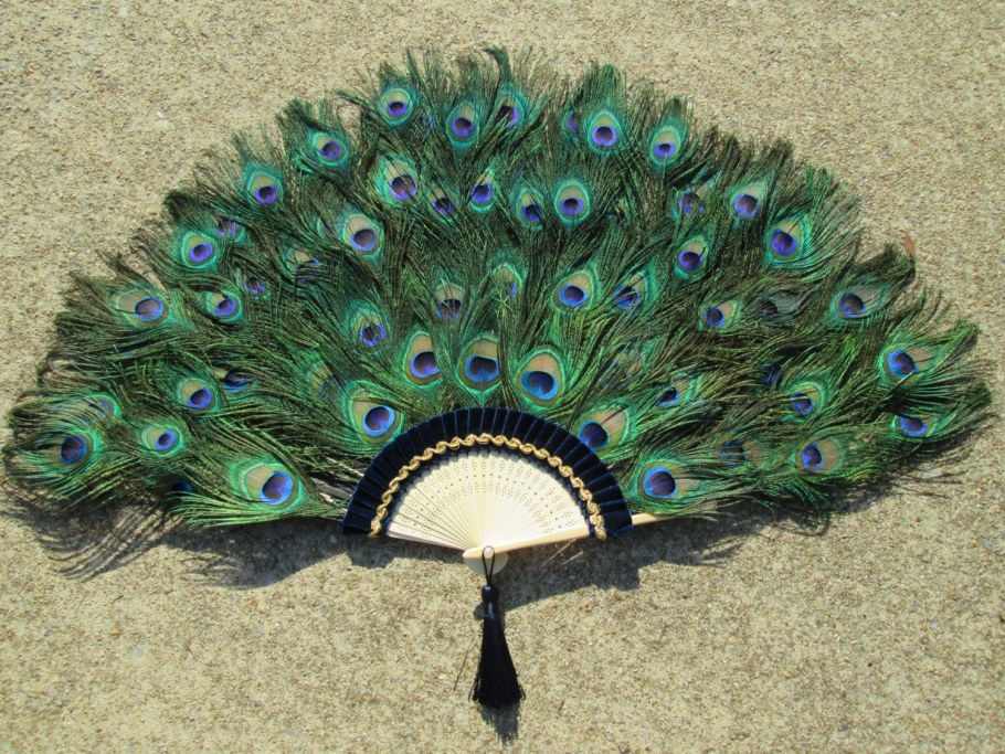 Перья павлина Veniard Peacock Blue Neck natural