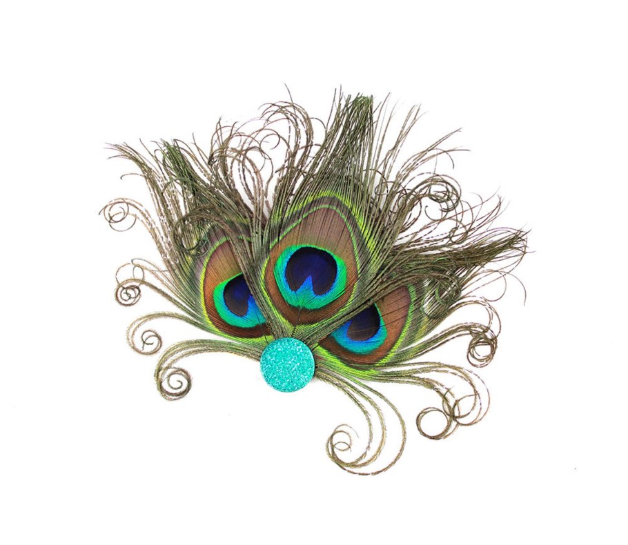 Павлинье перо из фоамирана