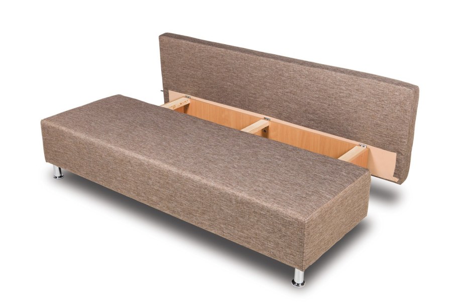 Диван еврокнижка "стиль" 734, тик-так, пружинный блок, без подлокотников