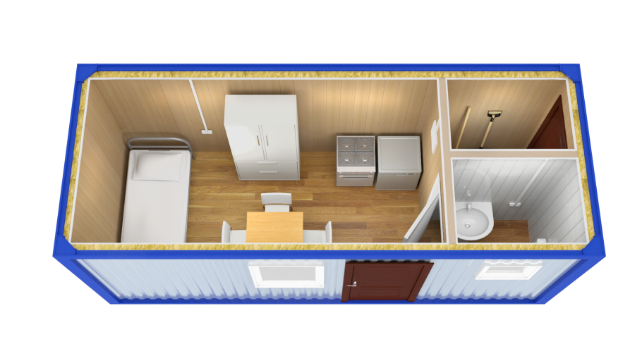 Блок-контейнер БС- 06 «жилой-4»