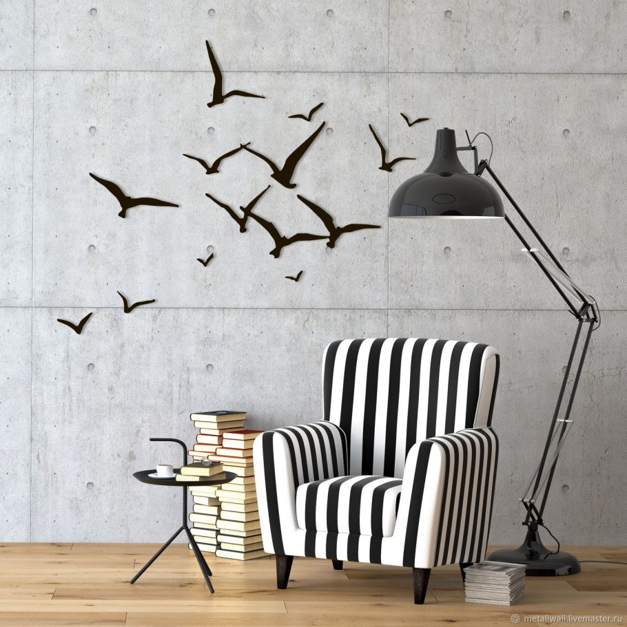 Украшение настенное "птицы"