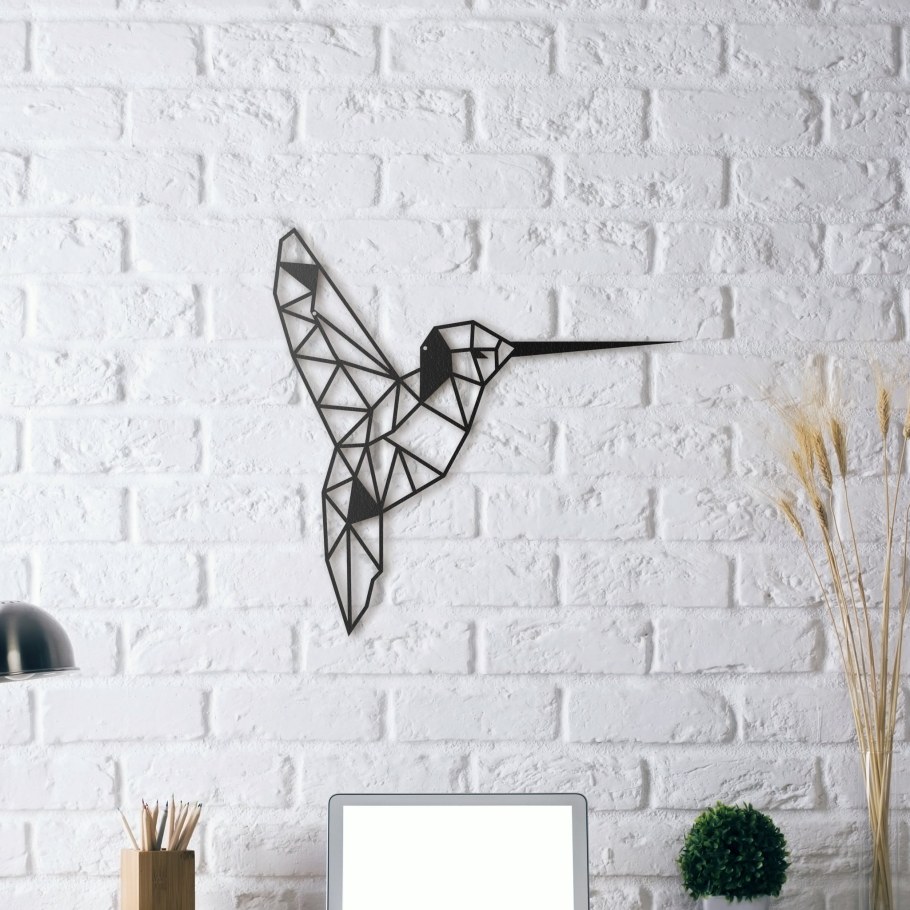 Панно настенное металл птицы