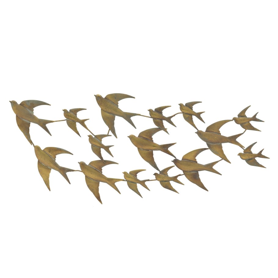 Металлические птицы на стену декор